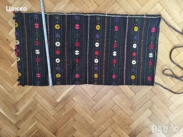 Тъкана битова торба, снимка 2 - Антикварни и старинни предмети - 52435226