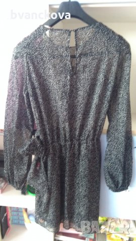 Рокля на малки точки Zara, снимка 2 - Рокли - 34881609