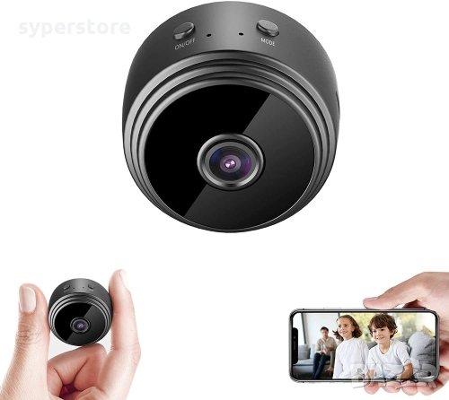 Камера за видеонаблюдение мини IP безжична Digital One SP00259-174 с Вградена батерия, снимка 3 - Други - 35040778