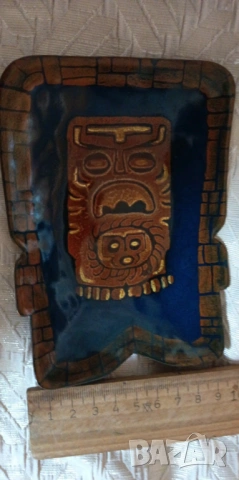 Винтидж декоративна медна/месингова чинийка, снимка 10 - Антикварни и старинни предмети - 53222483