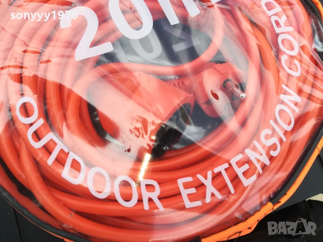 20М-КАБЕЛ 220V-УДЪЛЖИТЕЛ 3008251712, снимка 4 - Други инструменти - 51544618