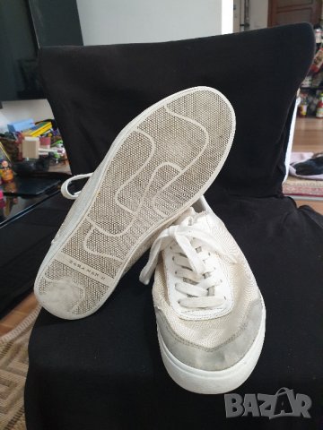 кожени кецове Zara Man, снимка 6 - Кецове - 31564286