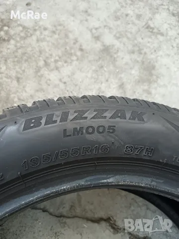 BRIDGESTONE BLIZZAK 195/55/16, снимка 6 - Гуми и джанти - 56065140