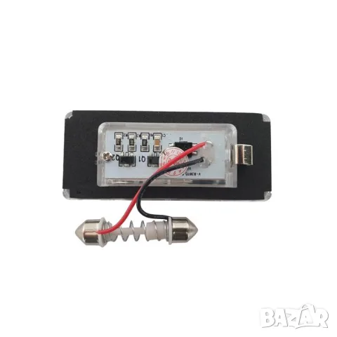 LED плафони за регистрационен номер Mini Cooper R56 R57 R58 и R59, снимка 3 - Аксесоари и консумативи - 55864499
