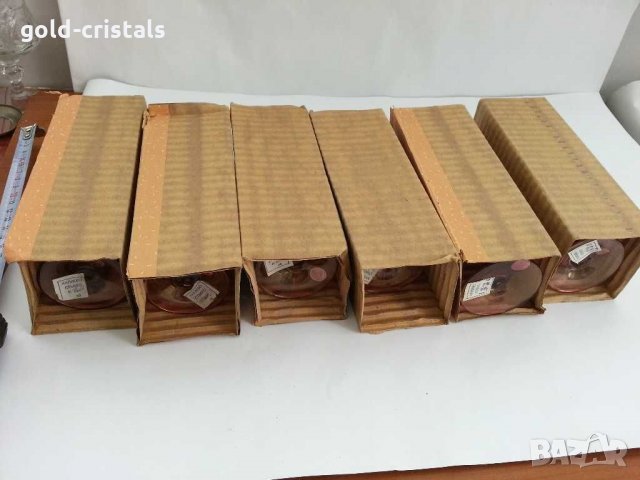 Стари стъклени чаши , снимка 8 - Антикварни и старинни предмети - 29850946