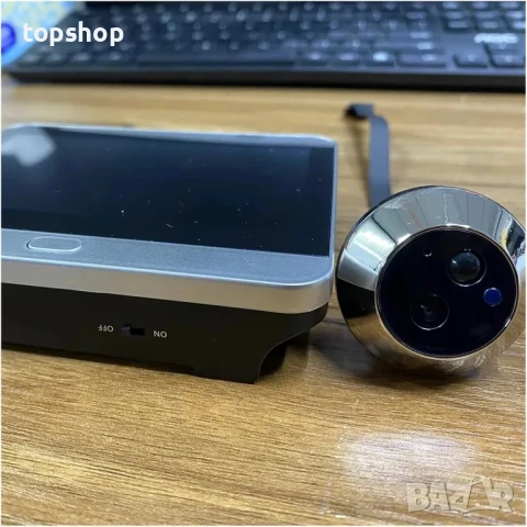 НОВ ВИДЕО ДОМОФОН ThikK ICam365 APP 1080P 2.4G WiFi Шпионка за врата, Безжичен звънец, снимка 5 - IP камери - 50501173