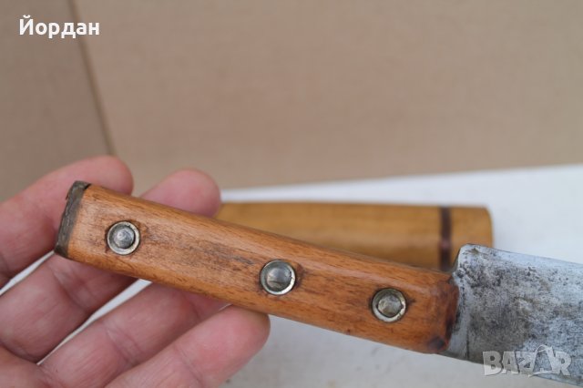 Стар овчарски нож, снимка 14 - Антикварни и старинни предмети - 42406768