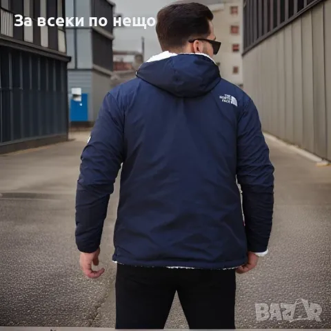 The North Face мъжко тъмносиньо яке, снимка 2 - Якета - 48748489