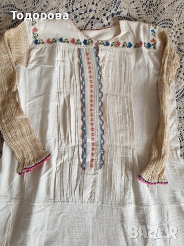 Автентична риза от народна носия, снимка 3 - Антикварни и старинни предмети - 38966562