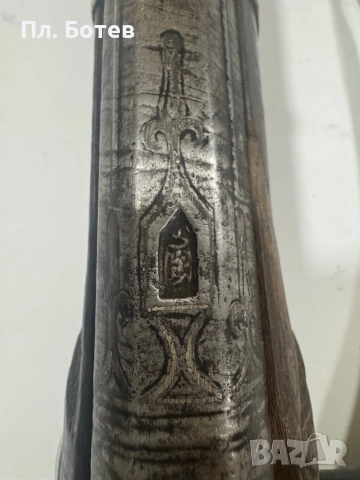 Стара кремъчна пушка, снимка 3 - Антикварни и старинни предмети - 51813344