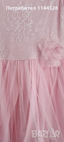 Розова финна рокля за принцеса 5-6г., от "Точици" , снимка 6 - Детски рокли и поли - 35599418