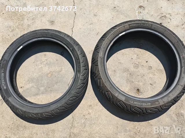 Мото гуми Michelin и Dunlop , снимка 8 - Гуми и джанти - 55705555
