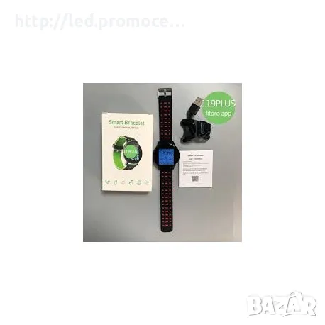 СМАРТ ЧАСОВНИК NO BRAND 119 PLUS, 44MM, BLUETOOTH, IP67, снимка 1 - Смарт гривни - 49528015