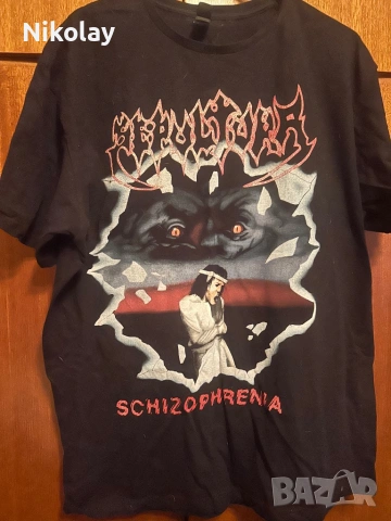 Тениска, t-shirt Sepultura- Schizophrenia
