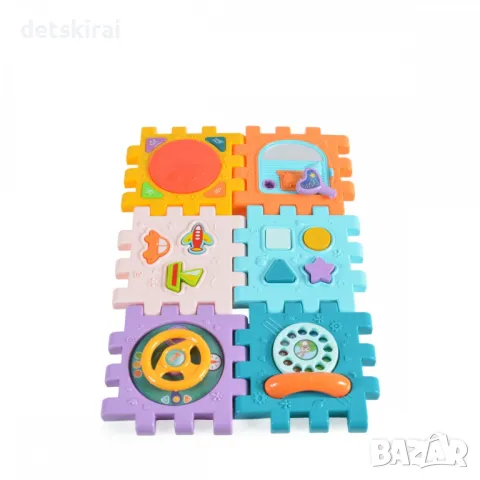 Бебешко образователно кубче с 6 различни игри, снимка 2 - Образователни игри - 48038162