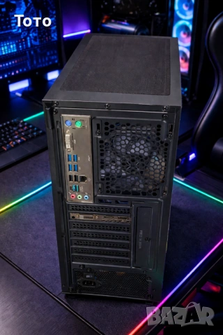 Геймърски компютър i7/GTX 1660 Super/32GB DDR4/512GB NVMe/4TB HDD/500W НОВО и Подарък Монитор Lenovo, снимка 5 - Геймърски - 54331350