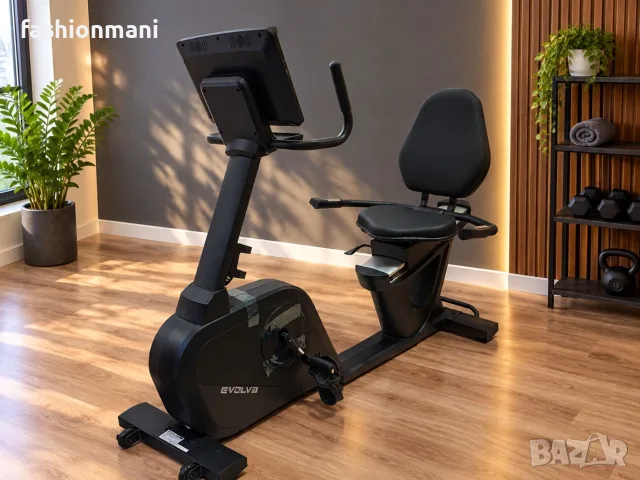 Хоризонтален велоергометър EVOLVE Prime Series 156-TFT, снимка 5 - Фитнес уреди - 56328678