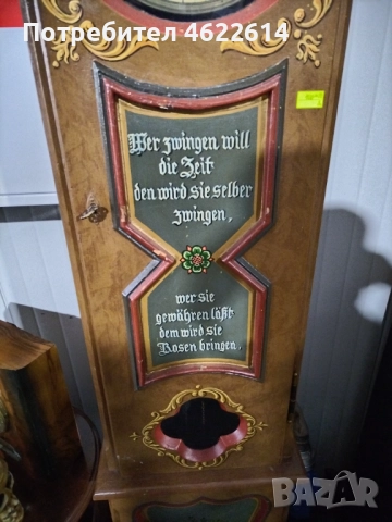 МНОГО КРАСИВ ПАРКЕТЕН ЧАСОВНИК , снимка 5 - Антикварни и старинни предмети - 52651712