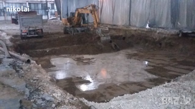 Услуги с багери изкопи насипи  чук за разбиване на бетони, снимка 8 - Кърти, чисти, извозва - 34939113