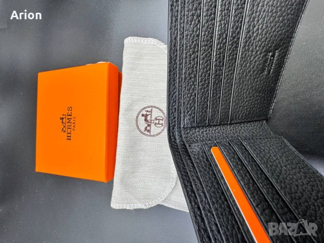 Портфейли Hermes без монетни, снимка 4 - Портфейли, портмонета - 42855545