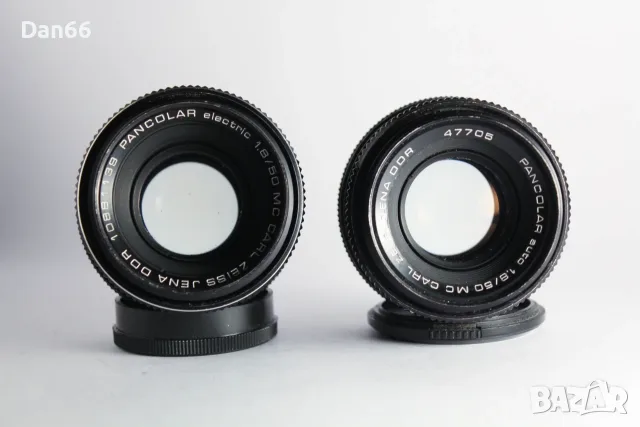 Carl Zeiss Jena DDR Pancolar electric 1.8/50 MC M42, снимка 2 - Обективи и филтри - 55777314