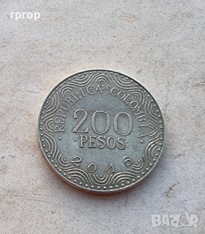 Монети. Колумбия. 100, 200, 500  и 1000 песо . , снимка 5 - Нумизматика и бонистика - 38534480