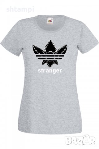 Дамска Тениска Stranger Adidas,Филм,Сериал,, снимка 6 - Тениски - 37314522