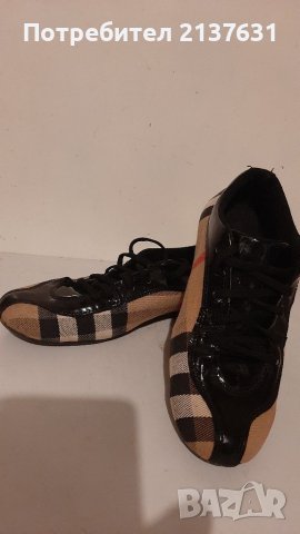 ДАМСКИ Маркови  ОБУВКИ Burberry - N 39, снимка 3 - Дамски ежедневни обувки - 40647534