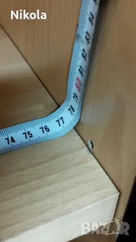 Трикрил гардероб с плъзгащи се врати 240 /46 /200 см офис шкаф за документи, снимка 12 - Гардероби - 49091606