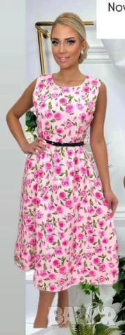 флорални рокли , снимка 4 - Рокли - 50871979