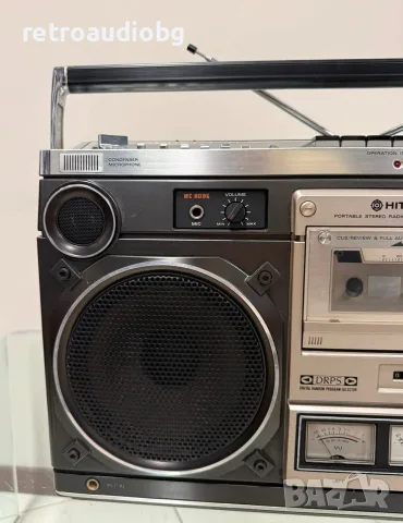 🔈ТОП колекционерски радиокасетофон Hitachi TRK-8180E Boombox🔈, снимка 2 - Радиокасетофони, транзистори - 55971605