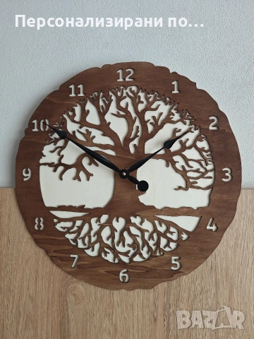 Персонализиран часовник за стена / стенен часовник, снимка 4 - Декорация за дома - 53905774