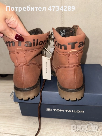 Зимни боти - Tom Tailor, снимка 3 - Дамски боти - 56537237