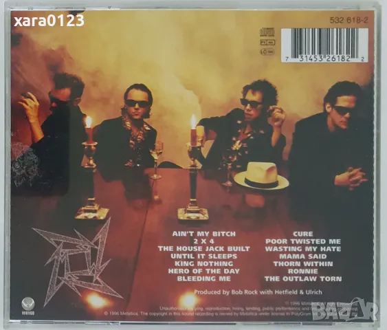 Metallica – Load, снимка 2 - CD дискове - 49426834