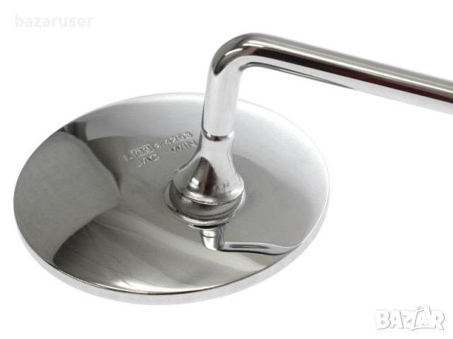 Универсално хромирано огледало за мотор MOTODILY 72510, снимка 3 - Аксесоари и консумативи - 36769531