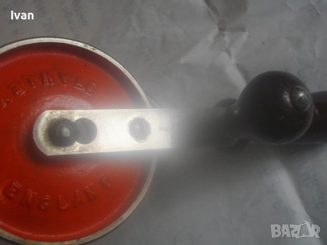 STANLEY ENGLAND-Маткап-Ръчна Дрелка-Бормашина-Като Нов-Колекционерски/Антикварен-Отличен-325мм-Англи, снимка 5 - Бормашини - 42919947