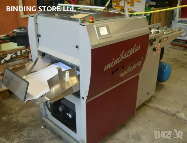 Petratto Mini Bat Plus с Robo Perforator – Автоматична биговаща / биговачка / и перфорираща машина, снимка 2 - Други машини и части - 50168225