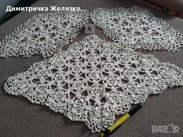 Мельота ръчно плетени на една кука, снимка 4 - Декорация за дома - 28927723