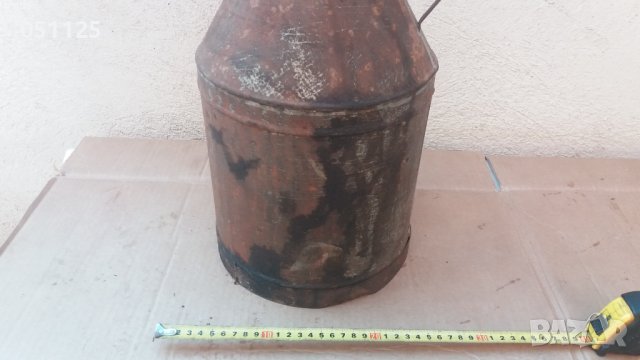 метален възрожденски гюм съд - 8 литра , снимка 5 - Антикварни и старинни предмети - 38571823