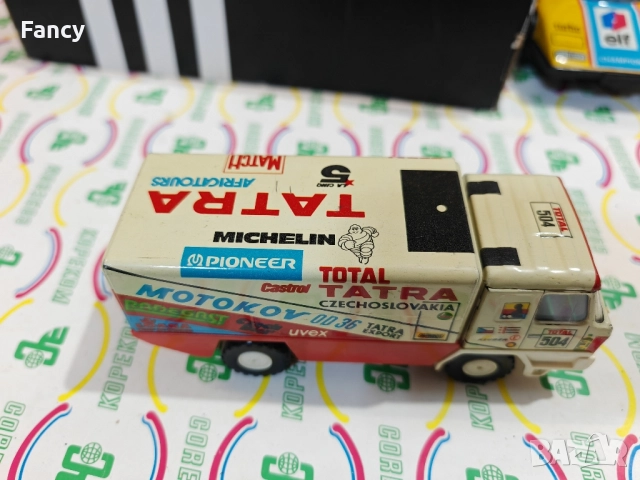 Стара играчка камион че Tatra Чехословакия , снимка 6 - Колекции - 52464607
