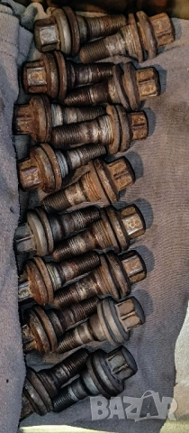 Болт с шайба алуминиева джанта Пежо Ситроен , снимка 3 - Аксесоари и консумативи - 51518223