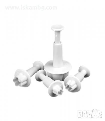 4 БРОЯ ФОРМИ ЦВЕТЧЕТА С БУТАЛО, РЕЗЕЦ ЗА УКРАСА И ДЕКОР С ФОНДАН -  код 2960, снимка 9 - Форми - 33905302