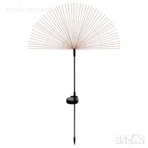 Соларна градинска лампа глухарче - комплект от 2 бр., снимка 5 - Соларни лампи - 49932453