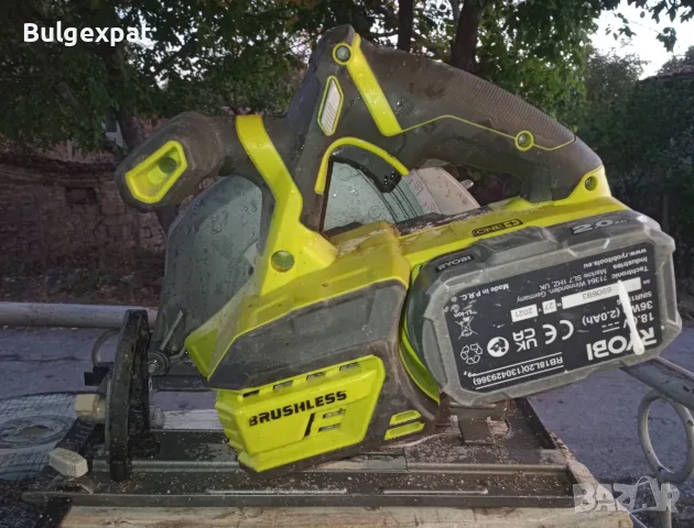 Акумулаторен циркуляр RYOBI, снимка 2 - Други инструменти - 56525161