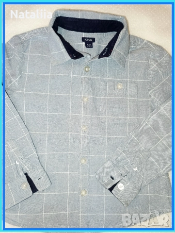 Комплект от 2 ризи Kiabi – 5 г. / 108–113 см, снимка 4 - Детски ризи - 51837139