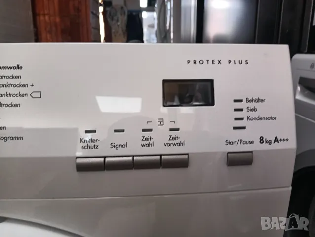 Много икономична сушилня с термопомпа АЕГ Aeg Protex Plus A+++ 8кг 2 години гаранция!, снимка 2 - Сушилни - 48723914