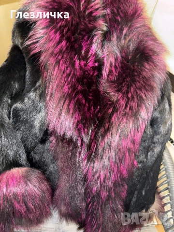 Уникално кожухче от естествен косъм , снимка 8 - Палта, манта - 53328971