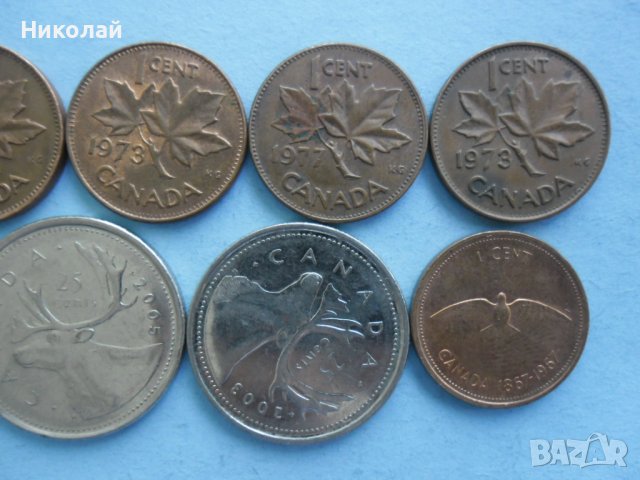 Лот монети Канада, снимка 3 - Нумизматика и бонистика - 37852490