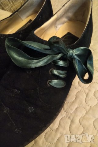 РАЗПРОДАЖБА Страхотни италиански обувки естествен велур , снимка 6 - Дамски ежедневни обувки - 31653210