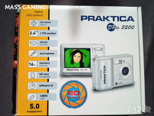 PRAKTICA DPIX 5200 ФОТОАПАРАТ 